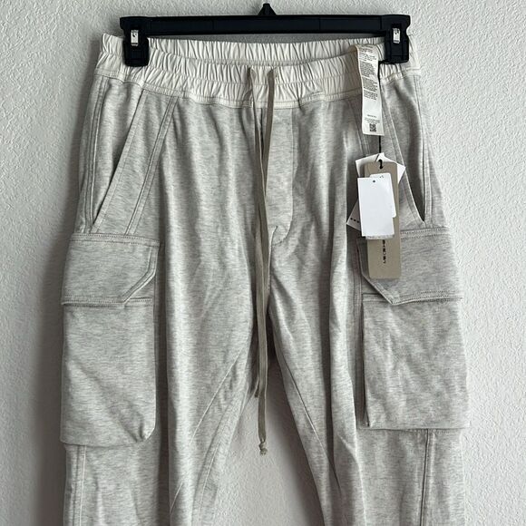 DRKSHDW Rick Owens Drawstring Cargo Jogger Pants, Grey, NWT, Size M - Picture 4 of 9